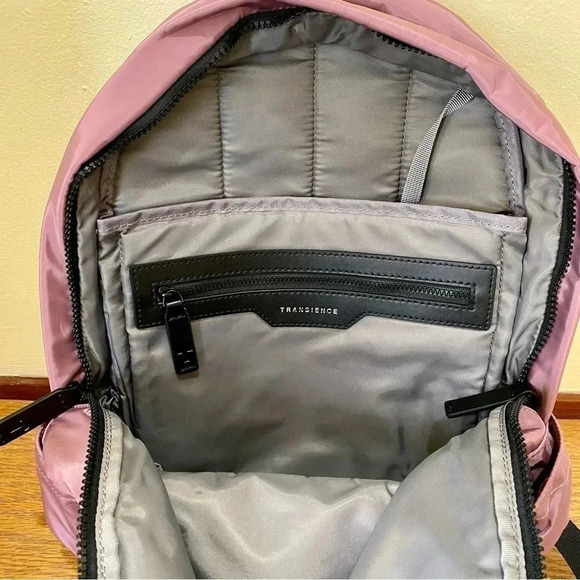 NWT Free People Transience Flight Nylon Backpack Mauve Pink - Picture 9 of 12